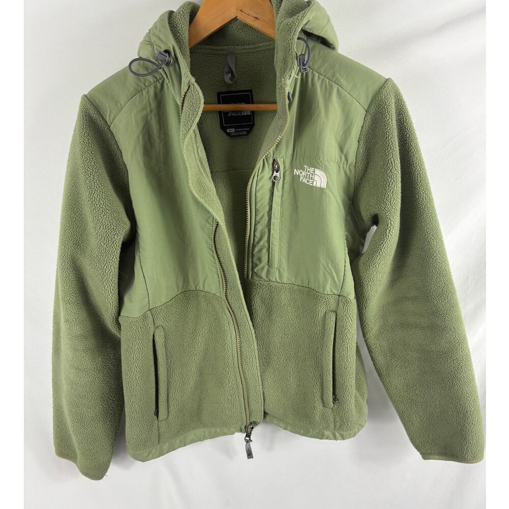 The North Face Denali Green Fleece Zip Up Size Small